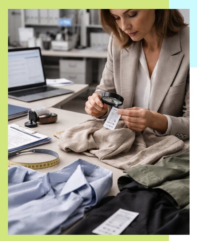 Сертификация одежды и текстиля в Ялте, быстрая экспертиза