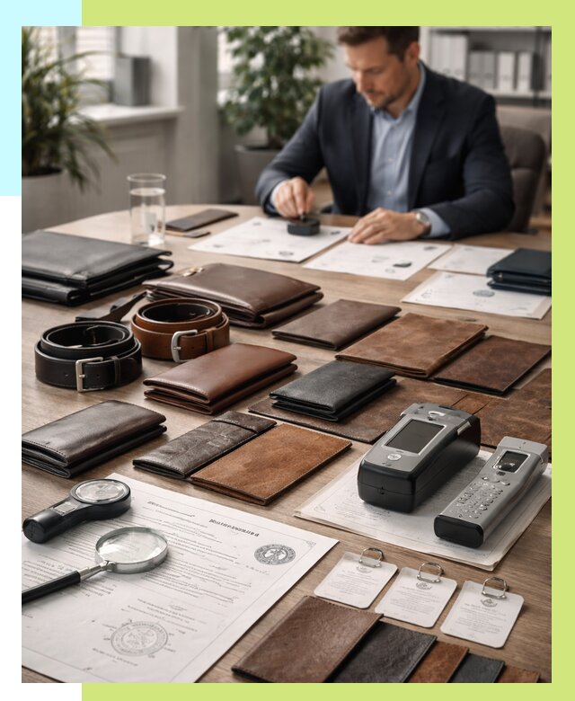 Сертификация кожаных изделий в Ялте от 12259 р. | Алешин-Ялт