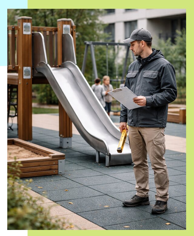 Сертификация детских площадок в Ялте от 25540 р. | Алешин-Ялт