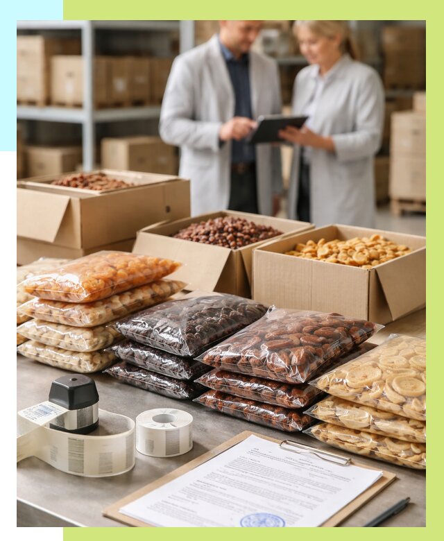 Сертификация сухофруктов в Ялте от 12259 р. | Алешин-Ялт под ключ