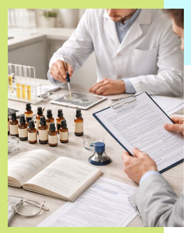 Сертификация эфирных масел и документация качества в Ялте