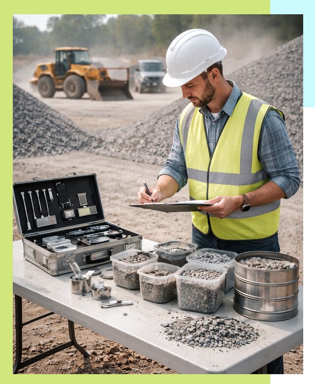 Сертификация щебня в Ялте по ГОСТу и техническим требованиям