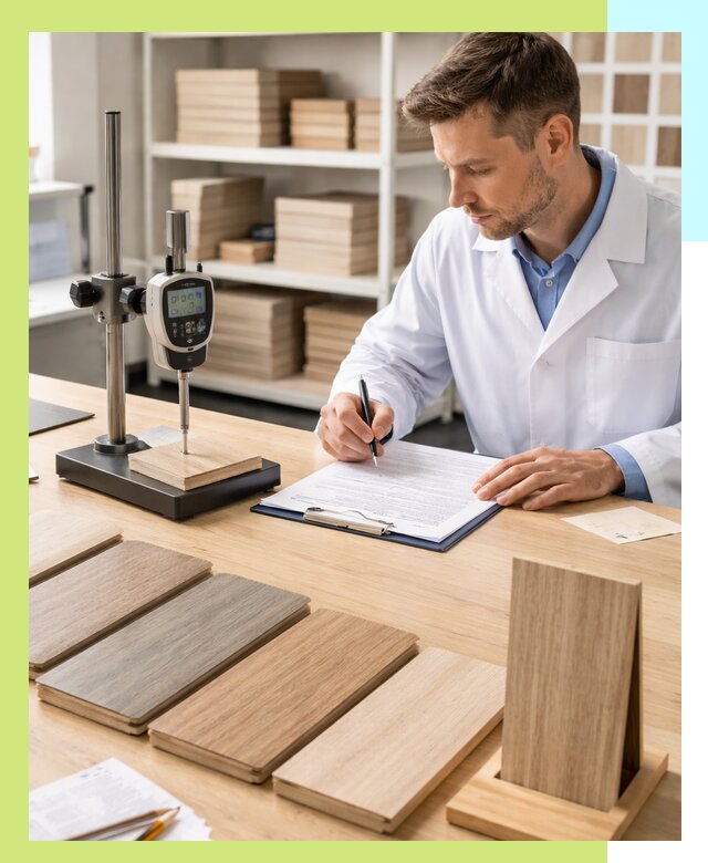 Сертификация ламината с испытаниями и оформлением документов в Ялте