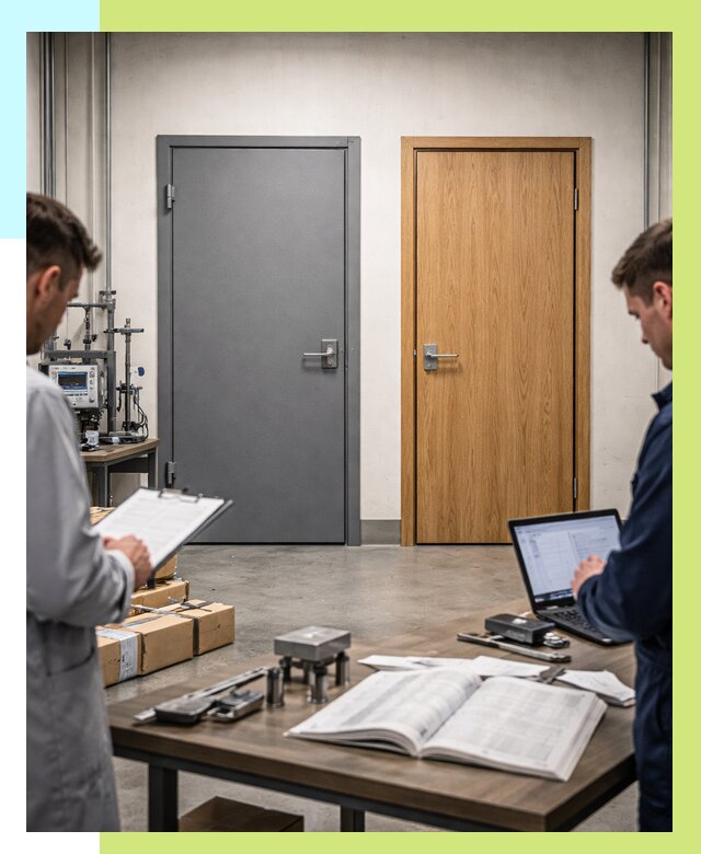 Сертификация дверей в Ялте от 8173 р. под ключ | Алешин-Ялт