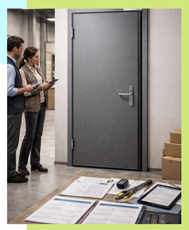 Сертификация противопожарных дверей в Ялте от 9194 р. | Алешин-Ялт