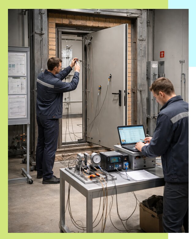 Сертификация противопожарных дверей в Ялте по ГОСТ и ТР