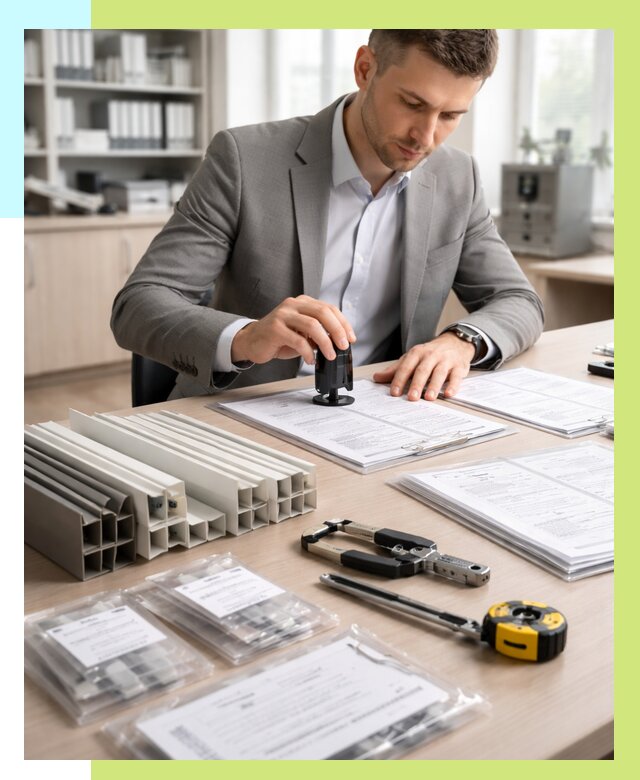 Сертификация ПВХ продукции в Ялте от 8684 р., Алешин-Ялт