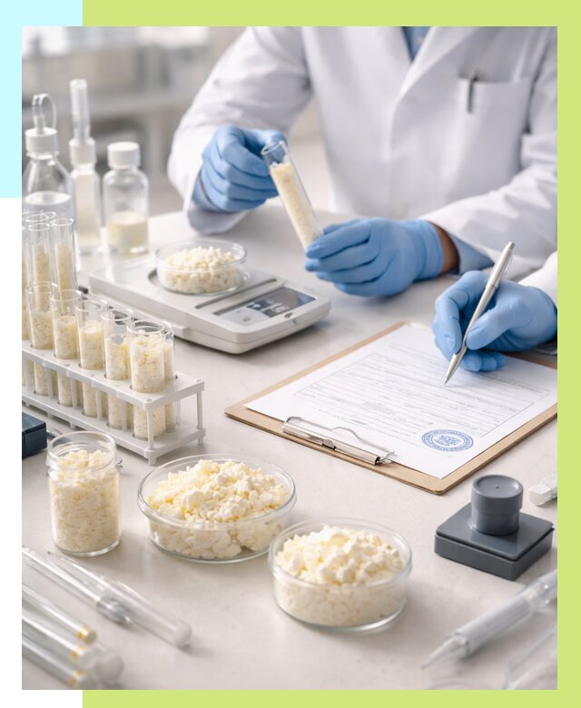 Сертификация творога в Ялте от 12259 р. под ключ | Алешин-Ялт