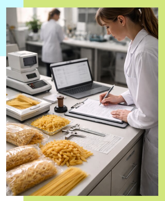 Сертификация макаронных изделий в Ялте от 15324 р. | Алешин-Ялт