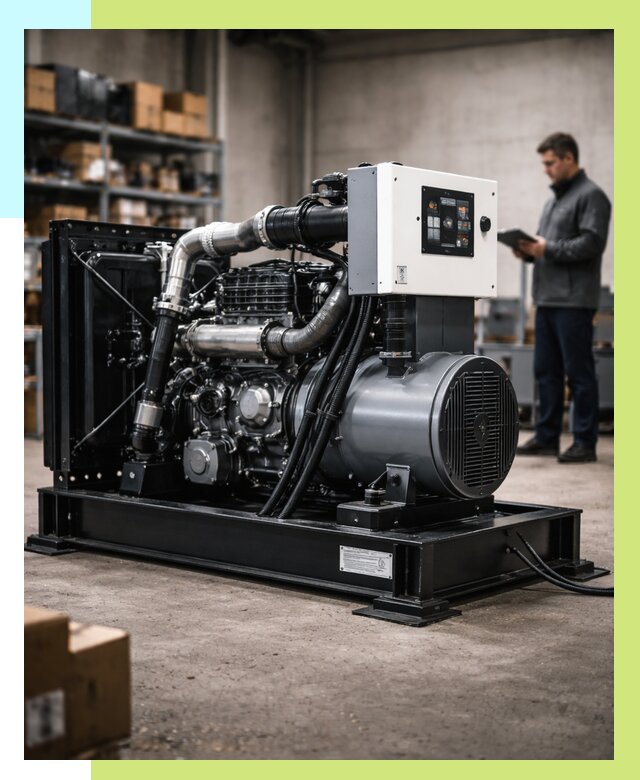 Сертификация дизель генераторов в Ялте от 15324 р. | Алешин-Ялт
