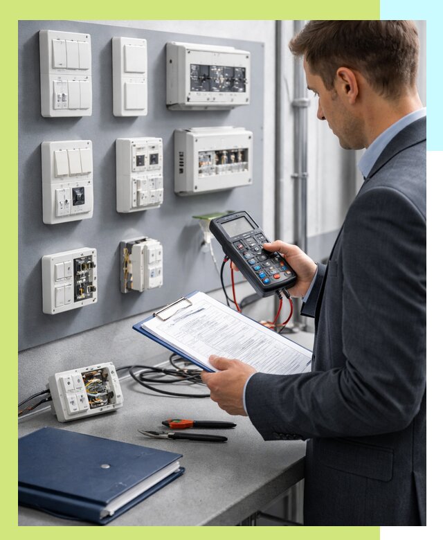 Сертификация электрических и автоматических выключателей в Ялте