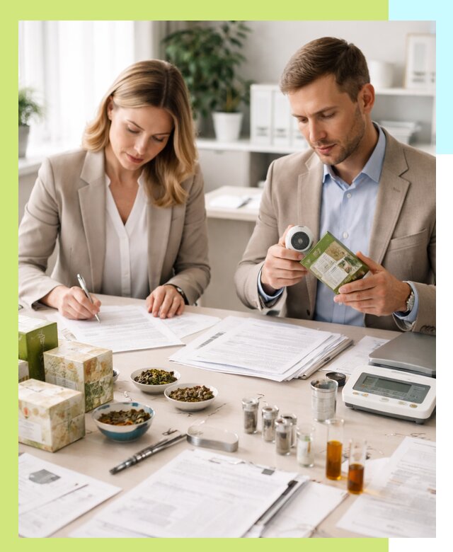 Разработка ТУ на чай и маркировку продукции в Ялте