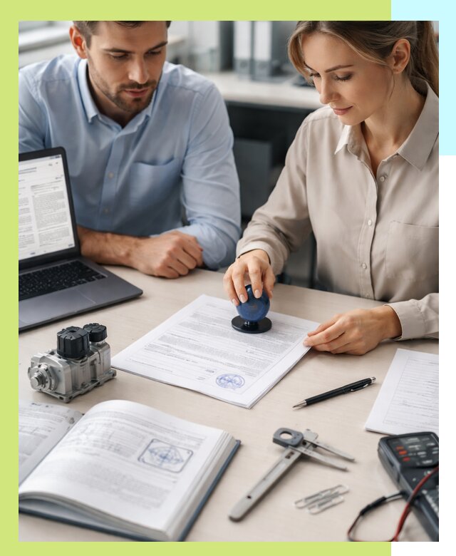 Выдача паспорта изделия и техническая экспертиза продукции в Ялте