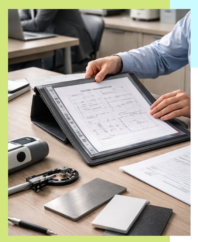 Оформление паспорта материала для продукции в Ялте