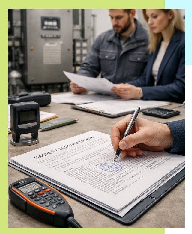 Оформление паспорта эксплуатации оборудования в Ялте