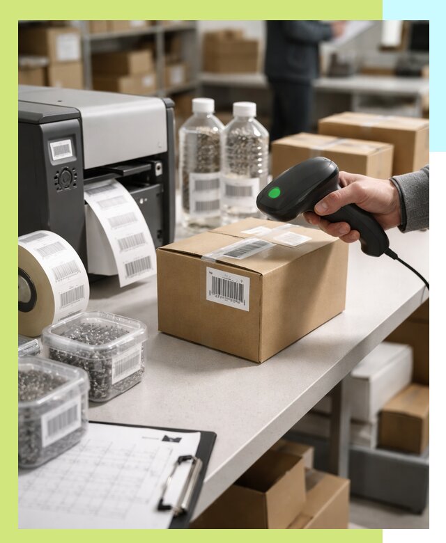 Штрихкодирование продукции и маркировка для продажи в Ялте