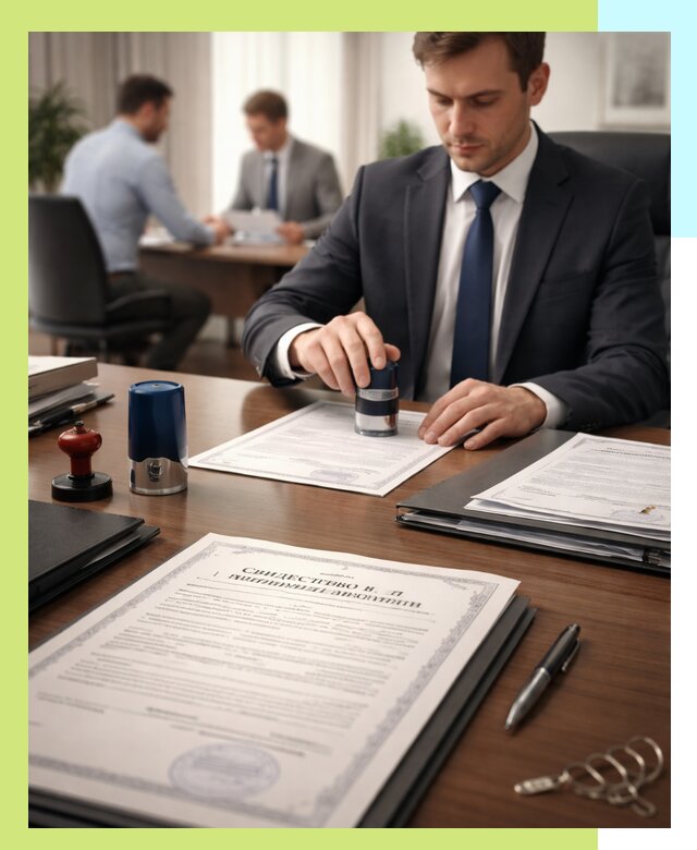 Оформление свидетельства о государственной регистрации в Ялте