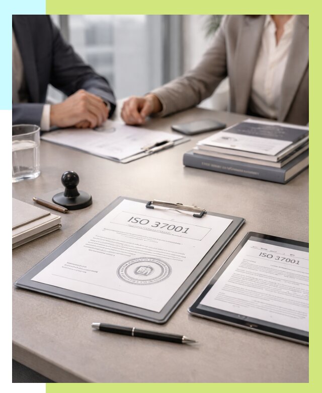 Сертификат ISO 37001 в Ялте оформить от 122592 р. Алешин-Ялт