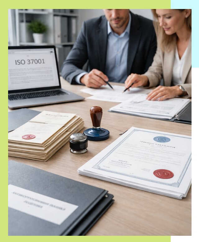 Получение сертификата ISO 37001 по системе борьбы с коррупцией в Ялте