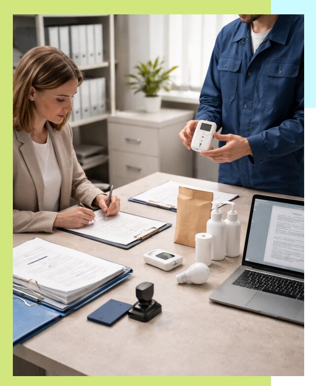 Декларирование продукции в Ялте, оформление деклараций